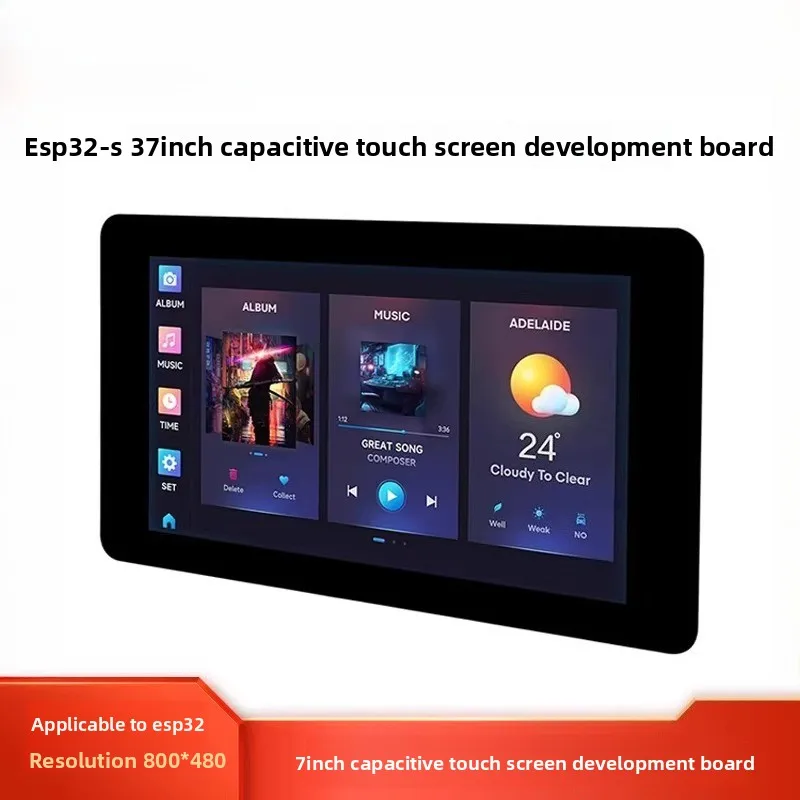 ESP32-S3 7inch Capacitive Touch Screen Development Board Five-Point Touch LVGL Graphical Programming Development 800×480