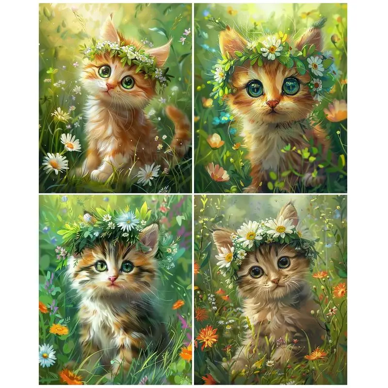 CHENISTORY Paint By Numbers Cat Animal Pictures For Adults On Canvas Digital Coloring Drawing By Number Home Decor
CHENISTORY Paint By Numbers Cat Animal Pictures For Adults On Canvas Digital Coloring Drawing By Number Home Decor
