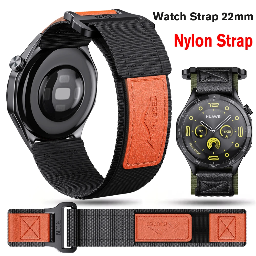 Нейлоновый ремешок 22 мм для Huawei Watch GT5/4/3/2 pro, 46 мм, ремешок для Zeblaze Stratos 4/3Pro GTR 3 Pro/Btalk 2 Lite, аксессуар для ремешка для часов
Нейлоновый ремешок 22 мм для Huawei Watch GT5/4/3/2 pro, 46 мм, ремешок для Zeblaze Stratos 4/3Pro GTR 3 Pro/Btalk 2 Lite, аксессуар для ремешка для часов