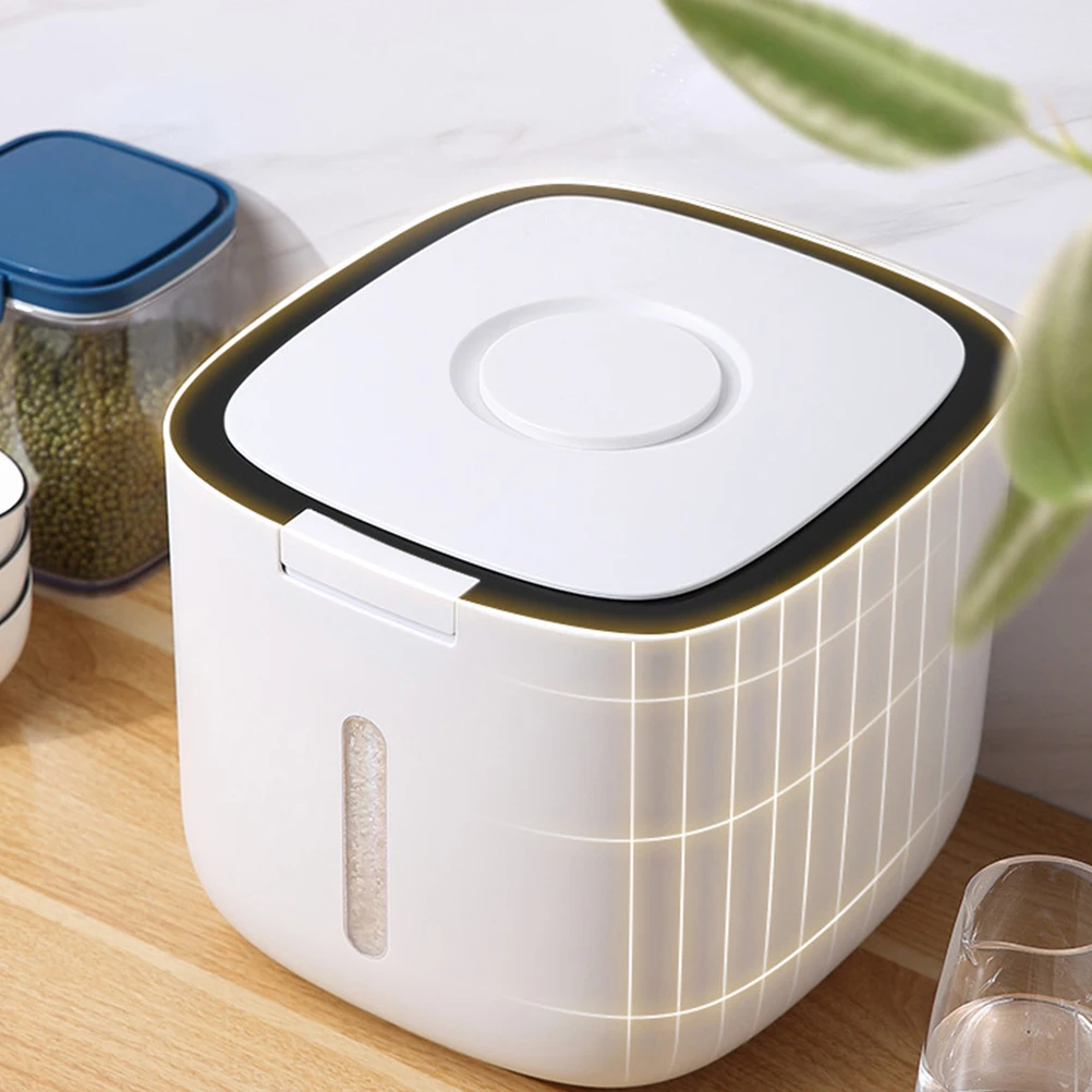 1pc Sealed Rice Bucket Insect-Proof Moisture-Resistant Kitchen Storage Box Household Flour Container Large Capacity Plastic
1pc Sealed Rice Bucket Insect-Proof Moisture-Resistant Kitchen Storage Box Household Flour Container Large Capacity Plastic