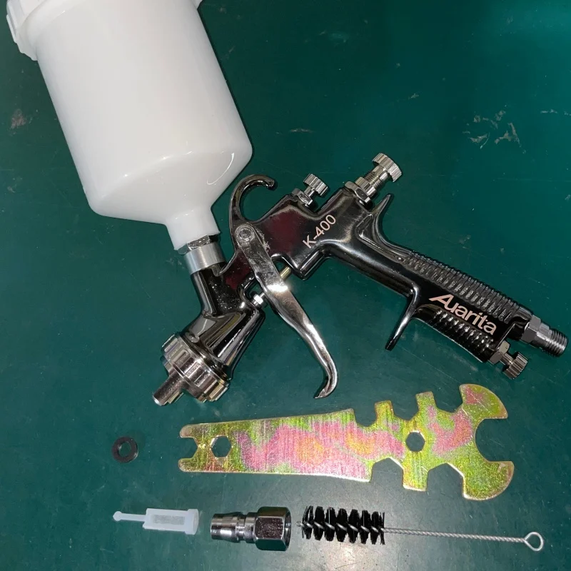Professional Gravity Feed Spray Gun K-400 LVMP 1.4mm Stainless Steel Nozzle 600CC Cup Water Based Air Sprayer for Auto Body Refi
Professional Gravity Feed Spray Gun K-400 LVMP 1.4mm Stainless Steel Nozzle 600CC Cup Water Based Air Sprayer for Auto Body Refi