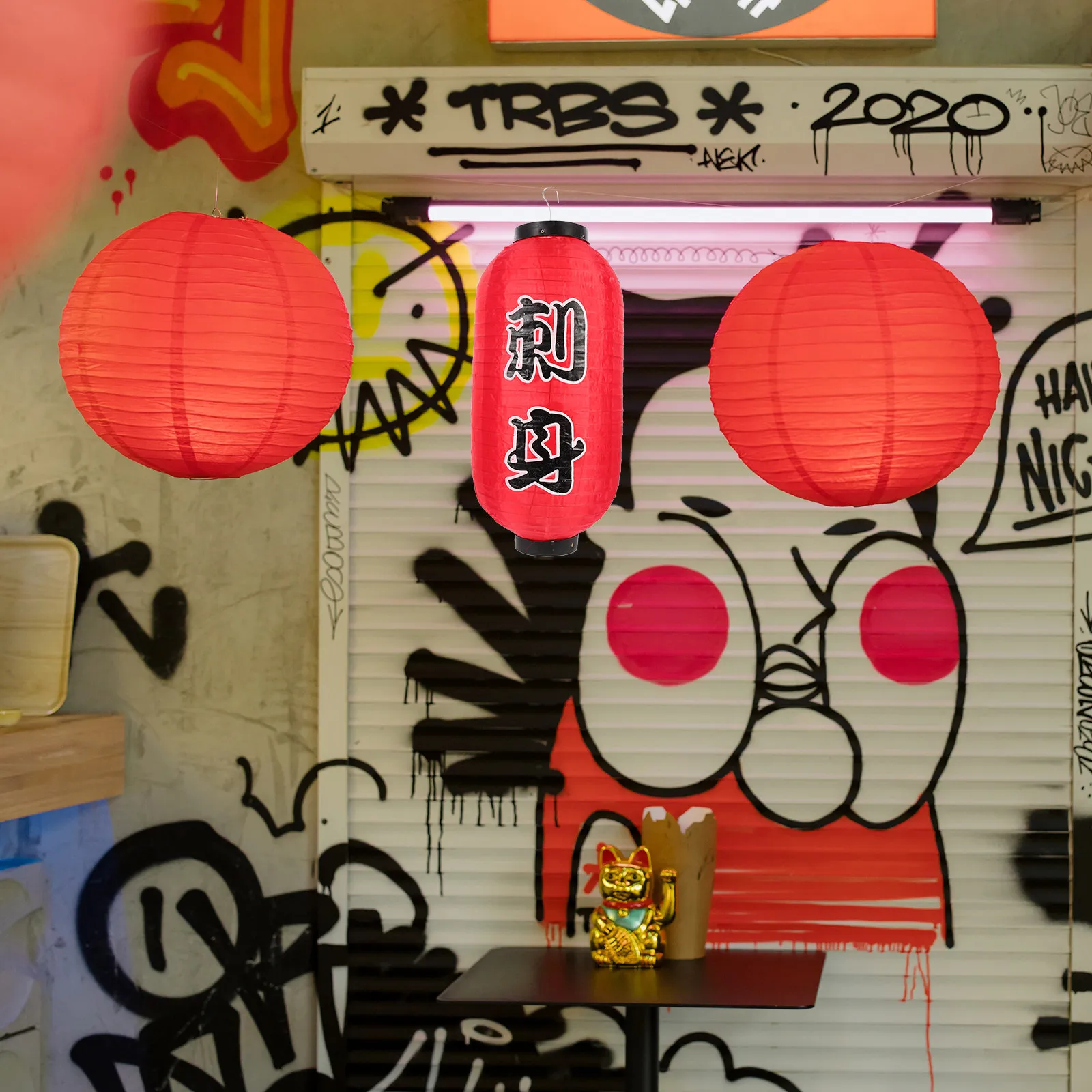 2 шт. водонепроницаемых японских фонарей, декоративные подвесные фонари для японских ресторанов, украшения для вечеринок, наружного и внутреннего освещения
2 шт. водонепроницаемых японских фонарей, декоративные подвесные фонари для японских ресторанов, украшения для вечеринок, наружного и внутреннего освещения