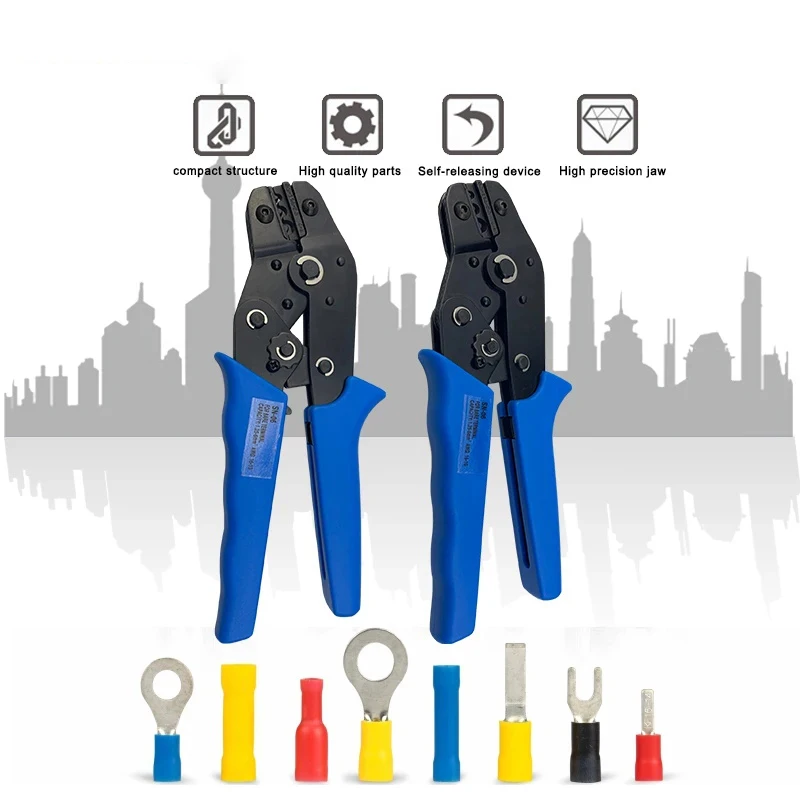 SN series professional grade 4mm terminal crimping pliers for precision crimping and efficient wiring
SN series professional grade 4mm terminal crimping pliers for precision crimping and efficient wiring