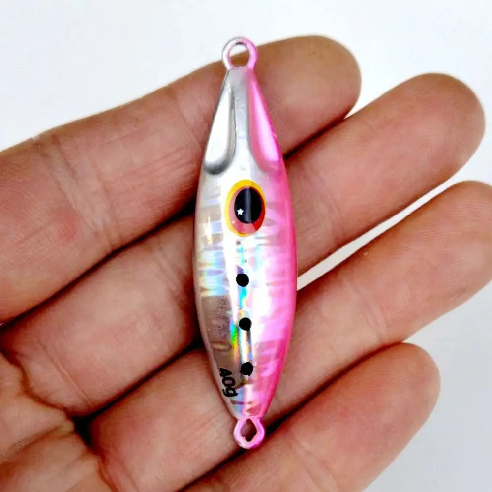 Noctilucent Slow Bee Jig Jigging Slow Sinking Metal Jig Spoon Lure 30G 40G 60G Hard Bass Fishing Lure Winter Sea Fishing
Noctilucent Slow Bee Jig Jigging Slow Sinking Metal Jig Spoon Lure 30G 40G 60G Hard Bass Fishing Lure Winter Sea Fishing