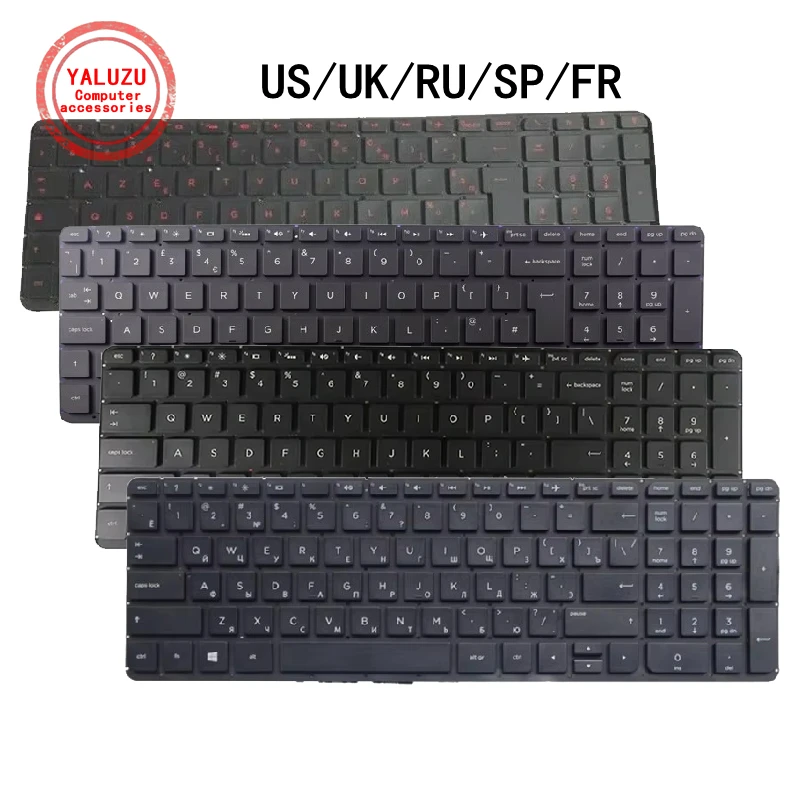 Новая английская клавиатура для ноутбука HP Pavilion 17-F 15-P 15-K 15-V 15-Q TPN-Q140 TPN-Q141 TPN-Q143 США/Великобритании/RU/SP/FR
Новая английская клавиатура для ноутбука HP Pavilion 17-F 15-P 15-K 15-V 15-Q TPN-Q140 TPN-Q141 TPN-Q143 США/Великобритании/RU/SP/FR