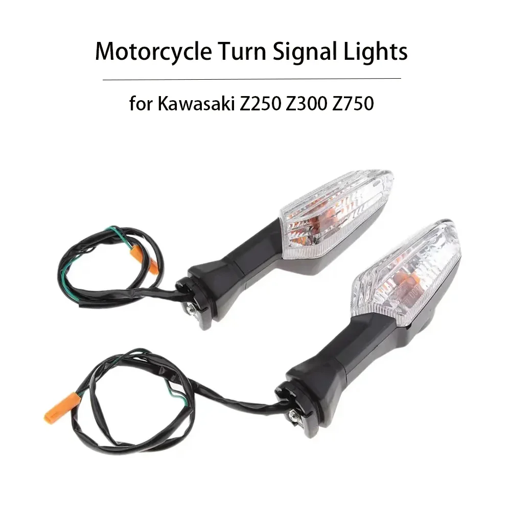 for Kawasaki Z250 Z300 Z750 Ninja 300 EX300 NINJA 650 ER-6 FABS Motorcycle Turn Signal Lights Blinker Indicator
for Kawasaki Z250 Z300 Z750 Ninja 300 EX300 NINJA 650 ER-6 FABS Motorcycle Turn Signal Lights Blinker Indicator