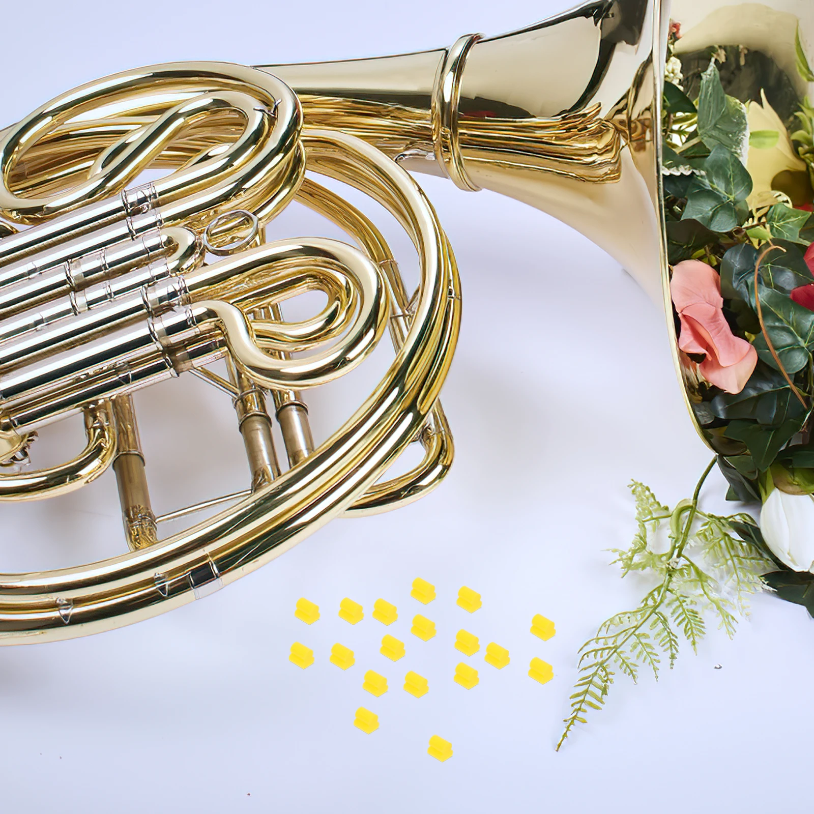 20Pcs Simple Guitar Bumper Stylish Eye Catching Noise Reduction Silicone Instrument Bumper Trombone Sordine
20Pcs Simple Guitar Bumper Stylish Eye Catching Noise Reduction Silicone Instrument Bumper Trombone Sordine