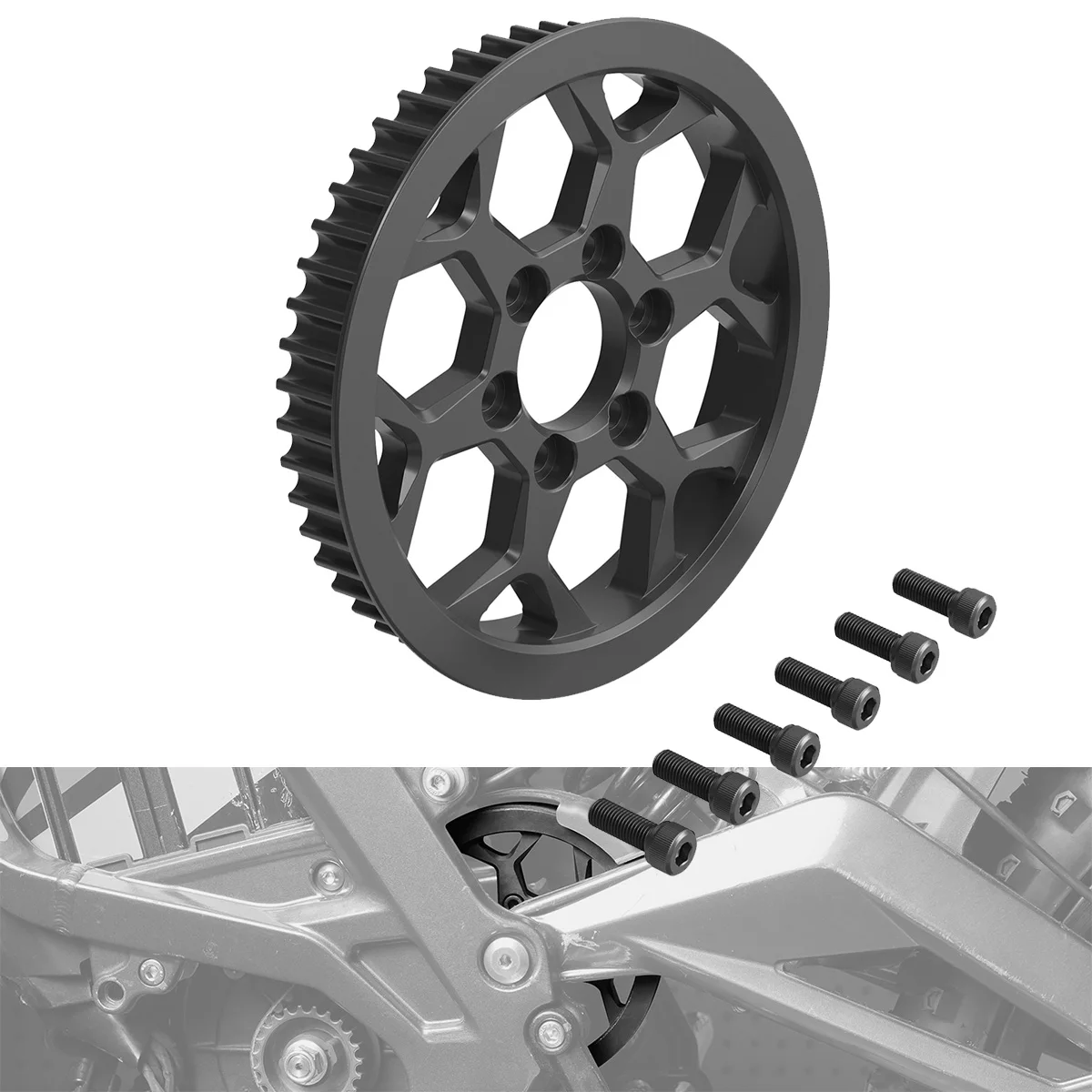 For Surron Electric Bike Secondary Drive Belt Pulley For 2025 2024 2023 Surron Light Bee X S L1E Surron Light Bee Parts Enhanced
For Surron Electric Bike Secondary Drive Belt Pulley For 2025 2024 2023 Surron Light Bee X S L1E Surron Light Bee Parts Enhanced