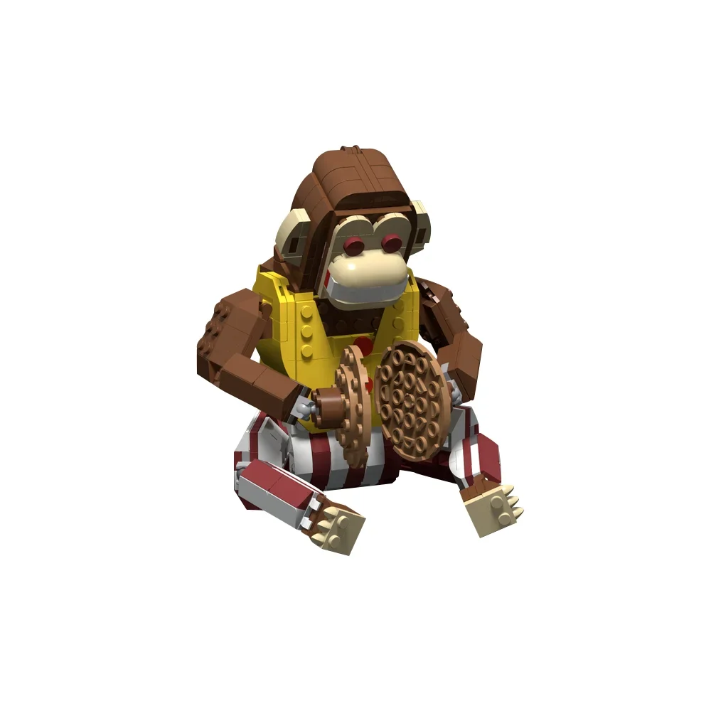 Gobricks MOC Cymbals Monkey Building Blocks Model Popular Games Monkey Action Figure DIY Bricks Assembly Toys Children Gifts
Gobricks MOC Cymbals Monkey Building Blocks Model Popular Games Monkey Action Figure DIY Bricks Assembly Toys Children Gifts