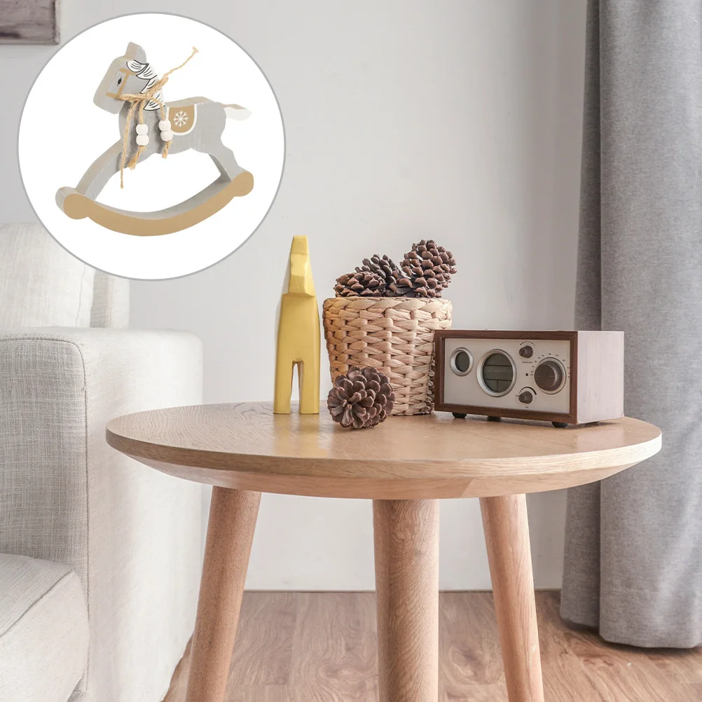 Mini Rocking Horse Toys Premium Density Board Smooth Edges Comfortable Touch Home Accessories Christmas Decoration Wooden H
Mini Rocking Horse Toys Premium Density Board Smooth Edges Comfortable Touch Home Accessories Christmas Decoration Wooden H