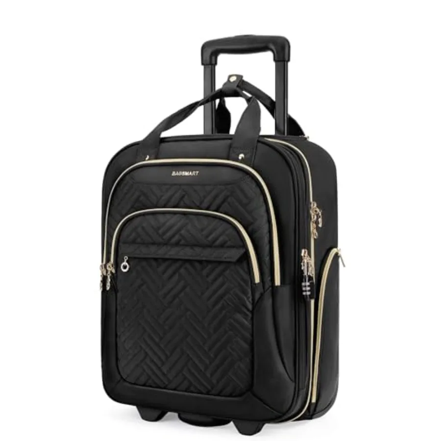Underseat Carry On Luggage Airline approved, 16-inch Small Underseater Softside Travel Suitcase with Wheels Lightweight Overnig
Underseat Carry On Luggage Airline approved, 16-inch Small Underseater Softside Travel Suitcase with Wheels Lightweight Overnig