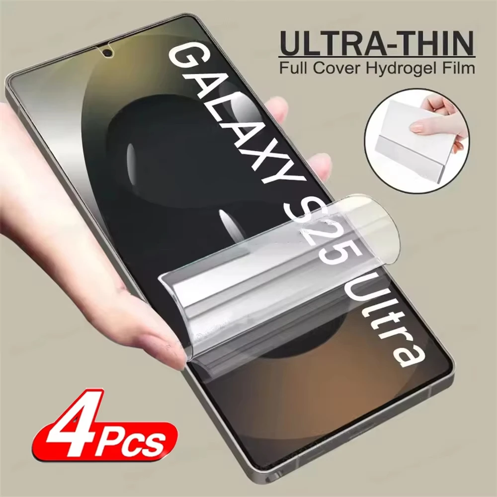 4Pcs Hydrogel Film For Samsung S25 S24 S30 S23 S22 S21 Ultra S21 Plus FE Screen Protector For Samsung Note 20 Ultra S20 FE 4g 5g
4Pcs Hydrogel Film For Samsung S25 S24 S30 S23 S22 S21 Ultra S21 Plus FE Screen Protector For Samsung Note 20 Ultra S20 FE 4g 5g