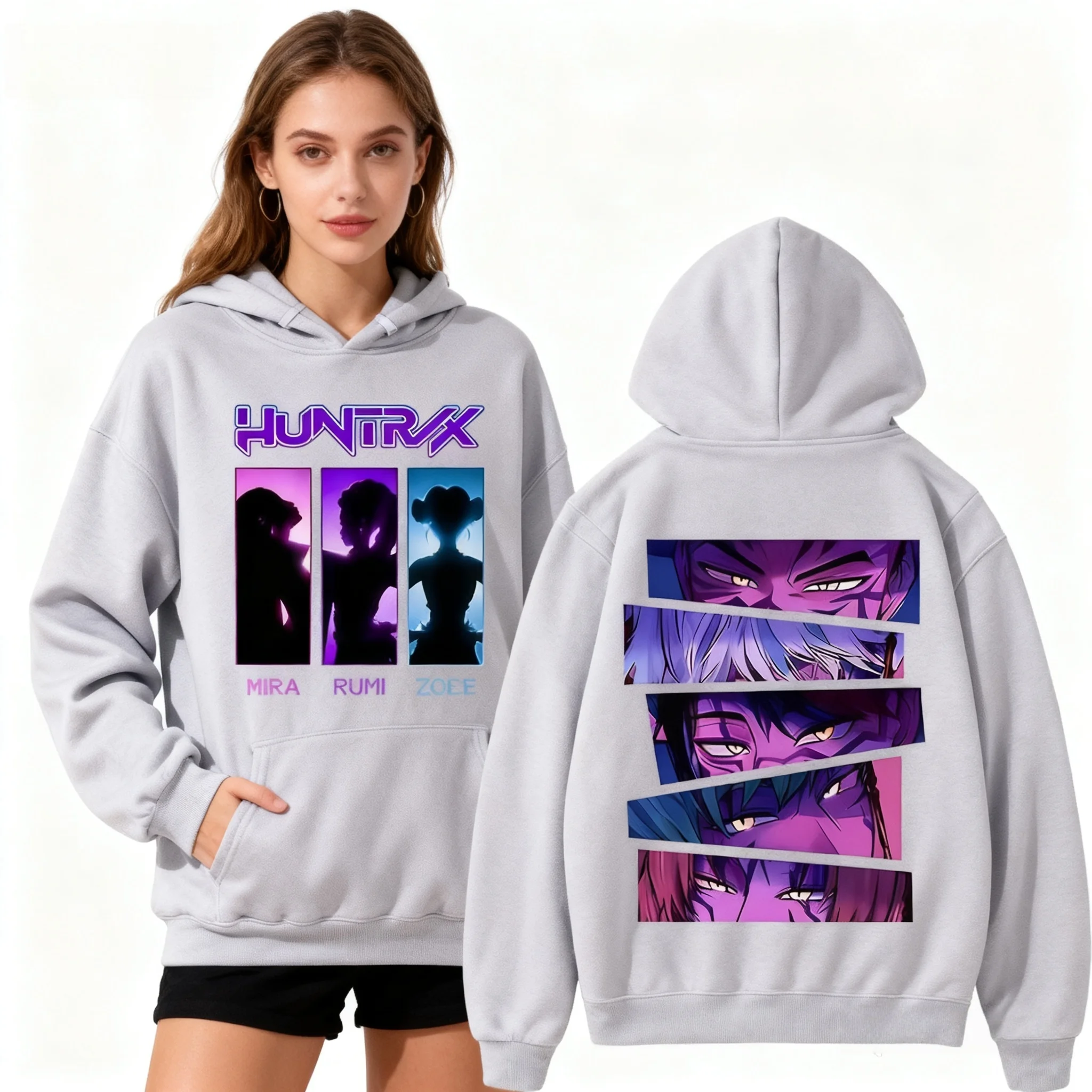 Autumn and Winter Oversized Hoodie with Witch Hunter Elements Korean Style American Trendy 3D Printed Plus-size Women's Top
Autumn and Winter Oversized Hoodie with Witch Hunter Elements Korean Style American Trendy 3D Printed Plus-size Women's Top