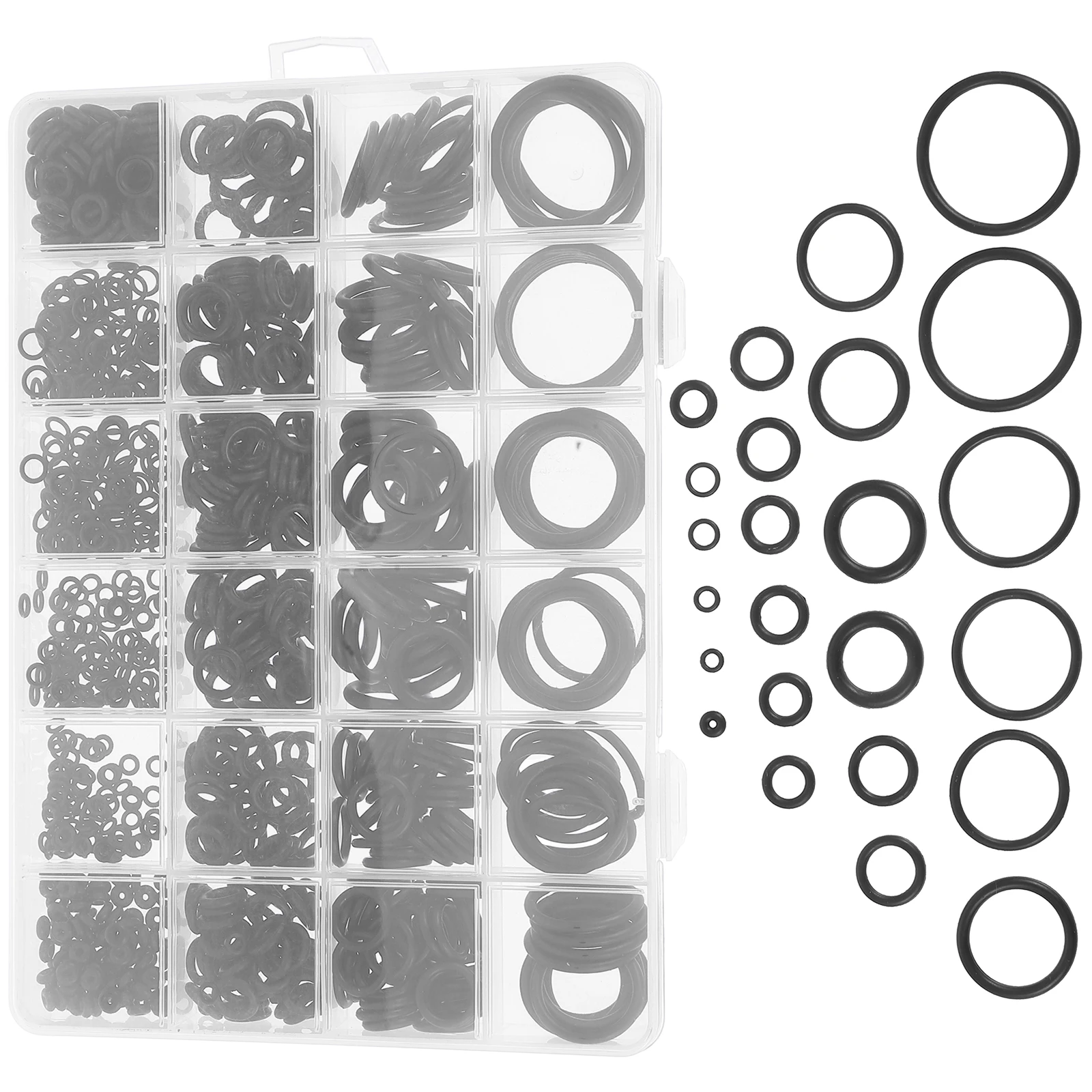1020pcs Nitrile Sealing Rings Black High Performance Leak Prevention Material Universal Washers Faucet Plumbing
1020pcs Nitrile Sealing Rings Black High Performance Leak Prevention Material Universal Washers Faucet Plumbing
