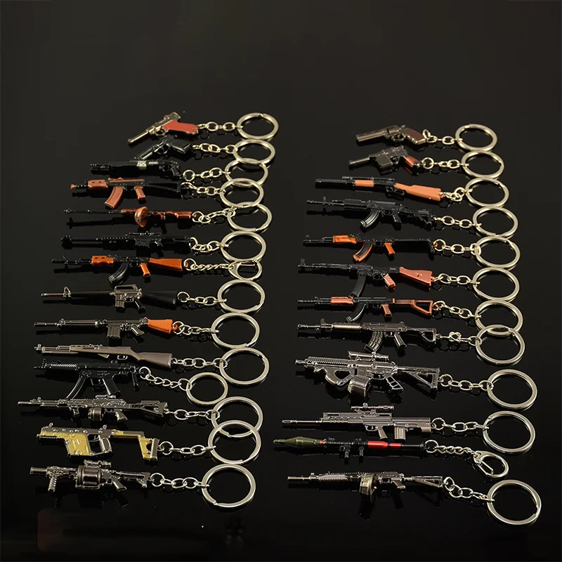 Mini Gun Keychain Series Pendant Thermal Weapon AKM T88 Sniper Rifle STG44 Metal Durable Keyring Military Enthusiast Collectible
Mini Gun Keychain Series Pendant Thermal Weapon AKM T88 Sniper Rifle STG44 Metal Durable Keyring Military Enthusiast Collectible