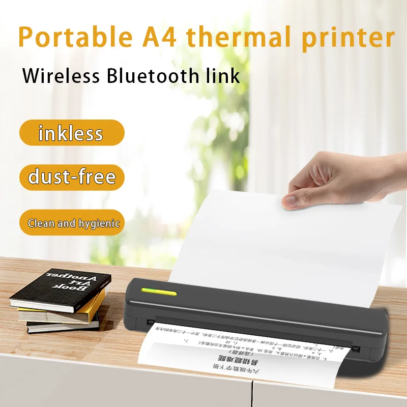 Portable Printer Wireless 200/300DPI Mini Inkless Printer Hot Bluetooth
Portable Printer Wireless 200/300DPI Mini Inkless Printer Hot Bluetooth