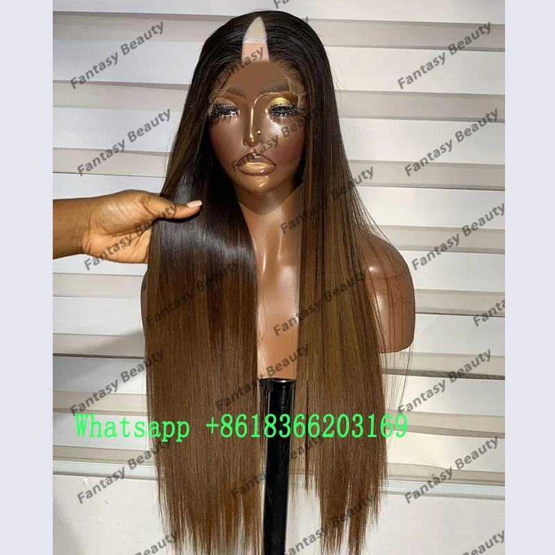 Super Long 30Inch Silky Straight Ombre Honey Brown Human Hair V Part Wigs for Black Women Glueless Chestnut Brown U Part Wigs
Super Long 30Inch Silky Straight Ombre Honey Brown Human Hair V Part Wigs for Black Women Glueless Chestnut Brown U Part Wigs