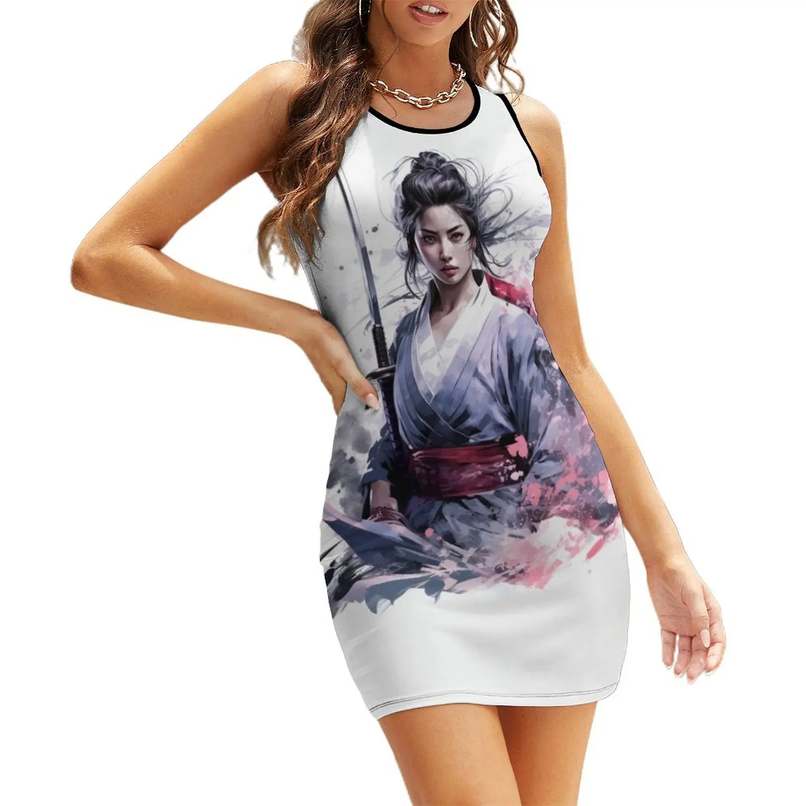 Japanese elegance: stylish woman in kimono Sleeveless Sundress african dresses for woman clothes for women
Japanese elegance: stylish woman in kimono Sleeveless Sundress african dresses for woman clothes for women