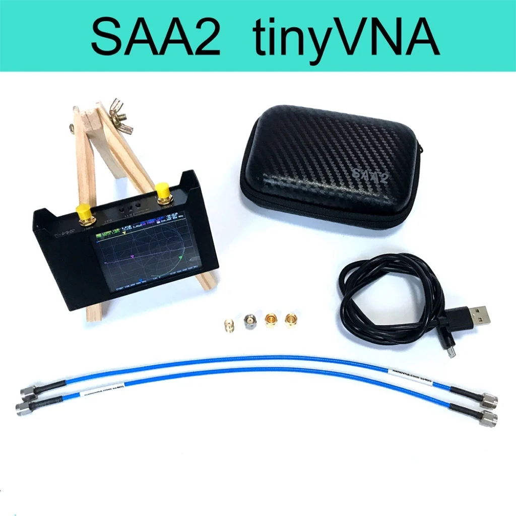 SAA2 tinyVNA NanoVNA V2 2.8" Display Vector Network Analyzer HF VHF UHF Antenna Analyzer
SAA2 tinyVNA NanoVNA V2 2.8" Display Vector Network Analyzer HF VHF UHF Antenna Analyzer