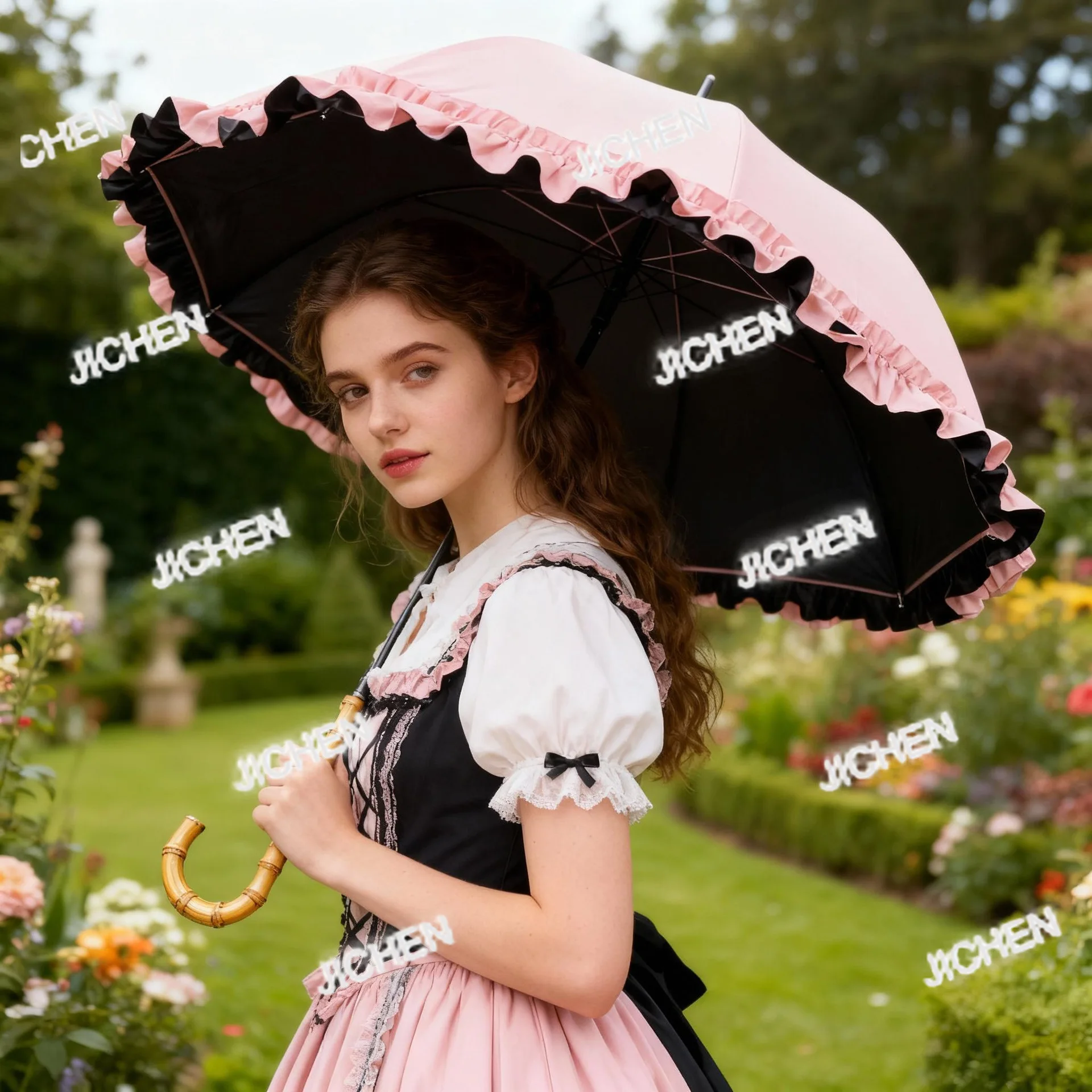 Зонт принцессы ZQ, высококачественный солнцезащитный зонт, кружевной зонт принцессы с длинной ручкой
Зонт принцессы ZQ, высококачественный солнцезащитный зонт, кружевной зонт принцессы с длинной ручкой