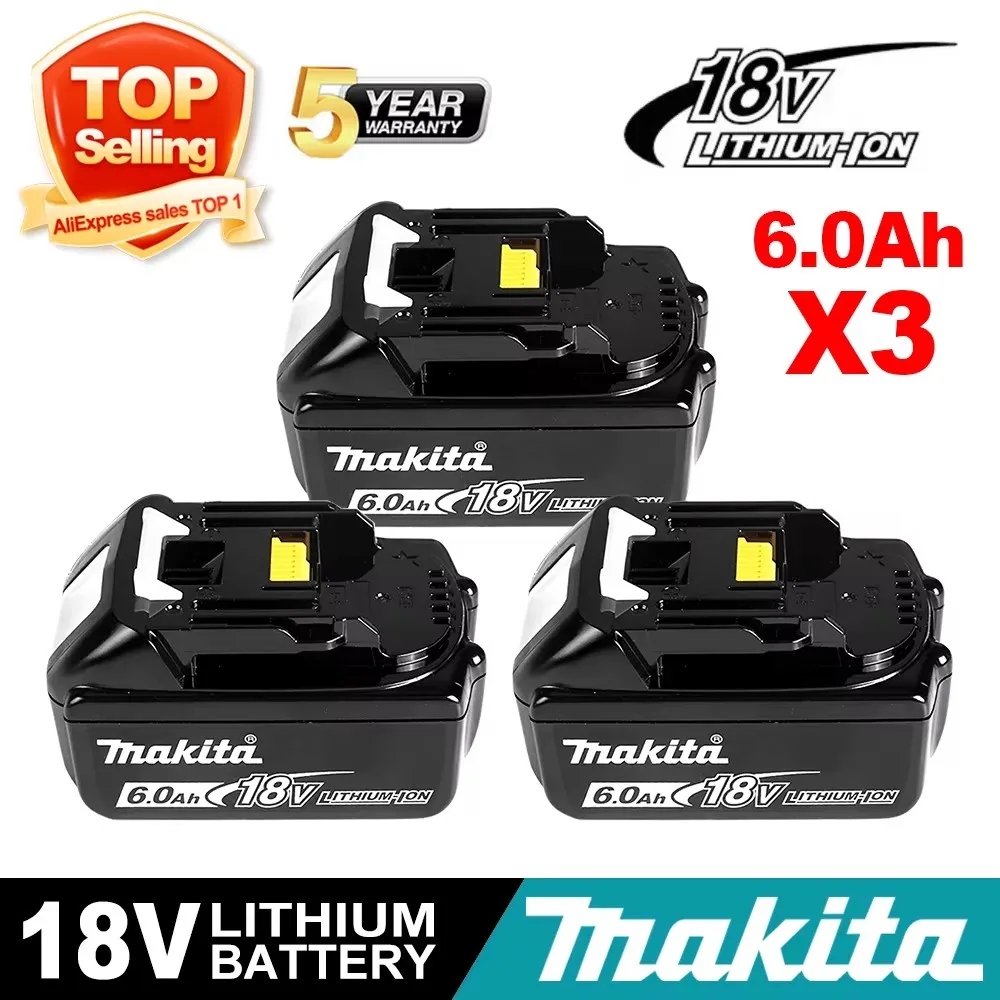 100% original Makita 18V Rechargeable Battery ,For Makita BL1830 BL1830B BL1840 BL1840B BL1850 BL1850B Power Tools Battery 6.0Ah
100% original Makita 18V Rechargeable Battery ,For Makita BL1830 BL1830B BL1840 BL1840B BL1850 BL1850B Power Tools Battery 6.0Ah