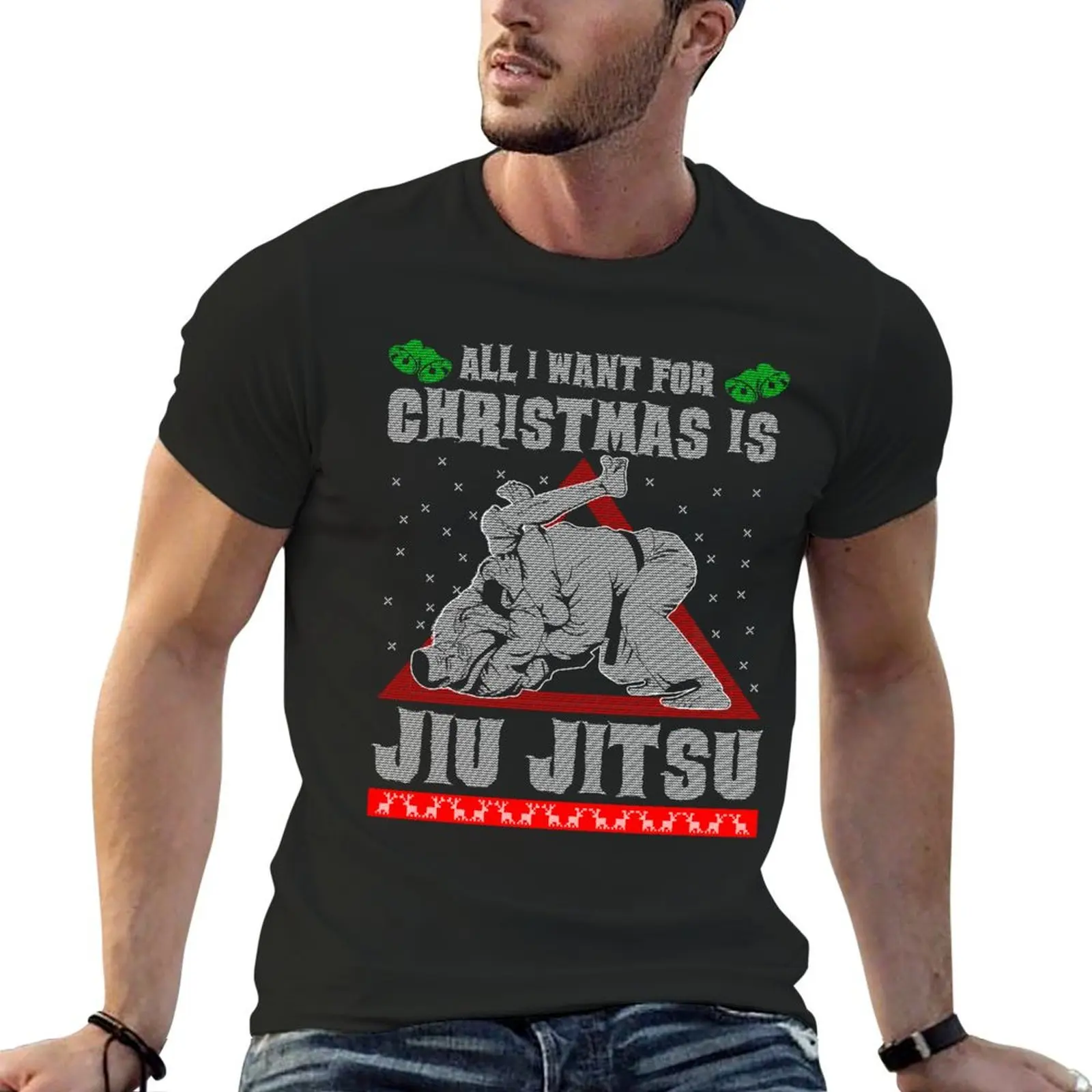 Jiu Jitsu Ugly Christmas Sweater T-Shirt vintage t shirts boys whites graphic t shirt vintage t shirts for men cotton
Jiu Jitsu Ugly Christmas Sweater T-Shirt vintage t shirts boys whites graphic t shirt vintage t shirts for men cotton