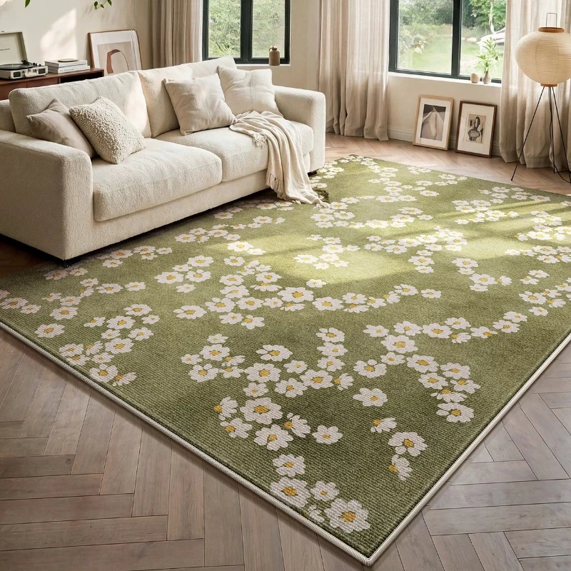 French Style Rugs for Bedroom Large Area Living Room Decoration Soft Carpet Washable Bedside Floor Mat Anti-slip Cloakroom Rug
French Style Rugs for Bedroom Large Area Living Room Decoration Soft Carpet Washable Bedside Floor Mat Anti-slip Cloakroom Rug