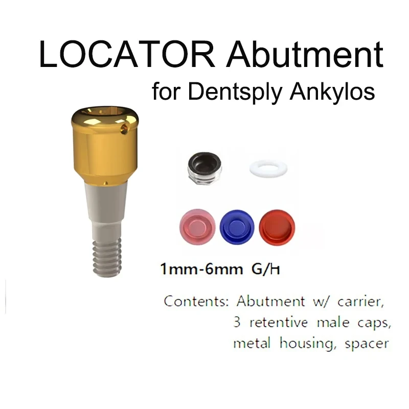 Ankylos Locator abutment Overdenture Attachment Kit Implant accessories
Ankylos Locator abutment Overdenture Attachment Kit Implant accessories