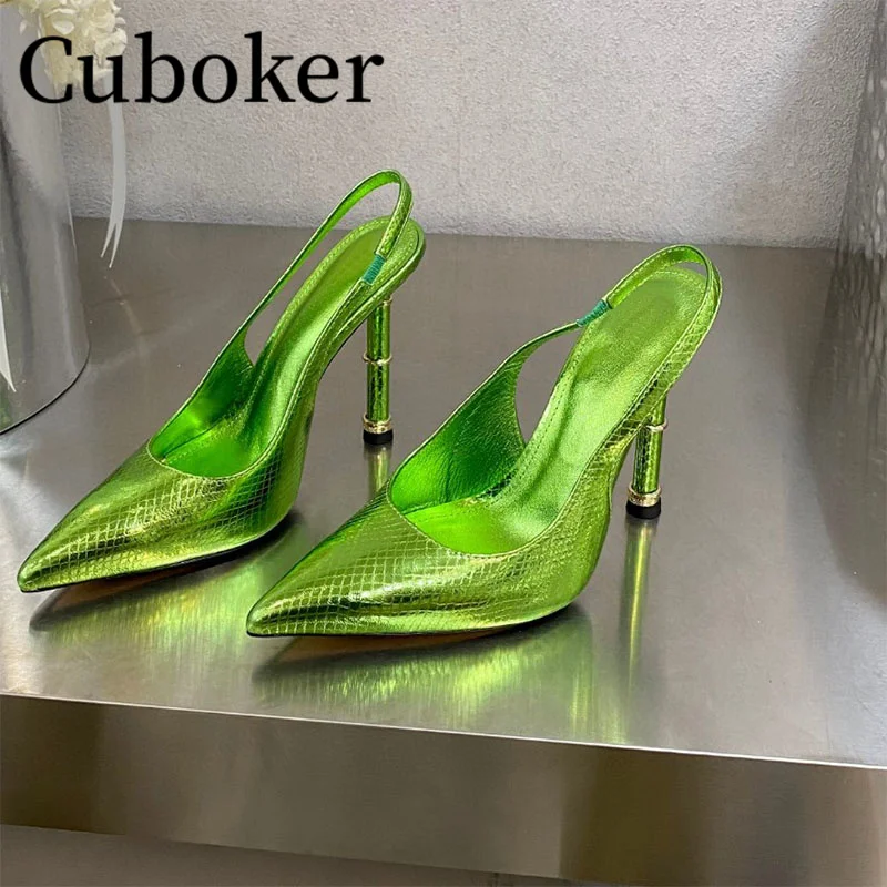 2023 Genuine Leather High Heels Sandals Brand Designer Pointy toe Summer Mules Dress Ladies Pumps for women Party Shoes mujer
2023 Genuine Leather High Heels Sandals Brand Designer Pointy toe Summer Mules Dress Ladies Pumps for women Party Shoes mujer