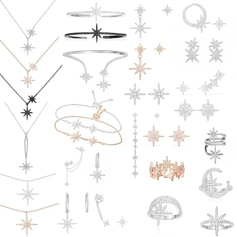 RP 925 Sterling Silver Classic Meteor Necklace Bracelet Earrings Ring Fashion Exquisite Jewelry Gifts For Friends
RP 925 Sterling Silver Classic Meteor Necklace Bracelet Earrings Ring Fashion Exquisite Jewelry Gifts For Friends