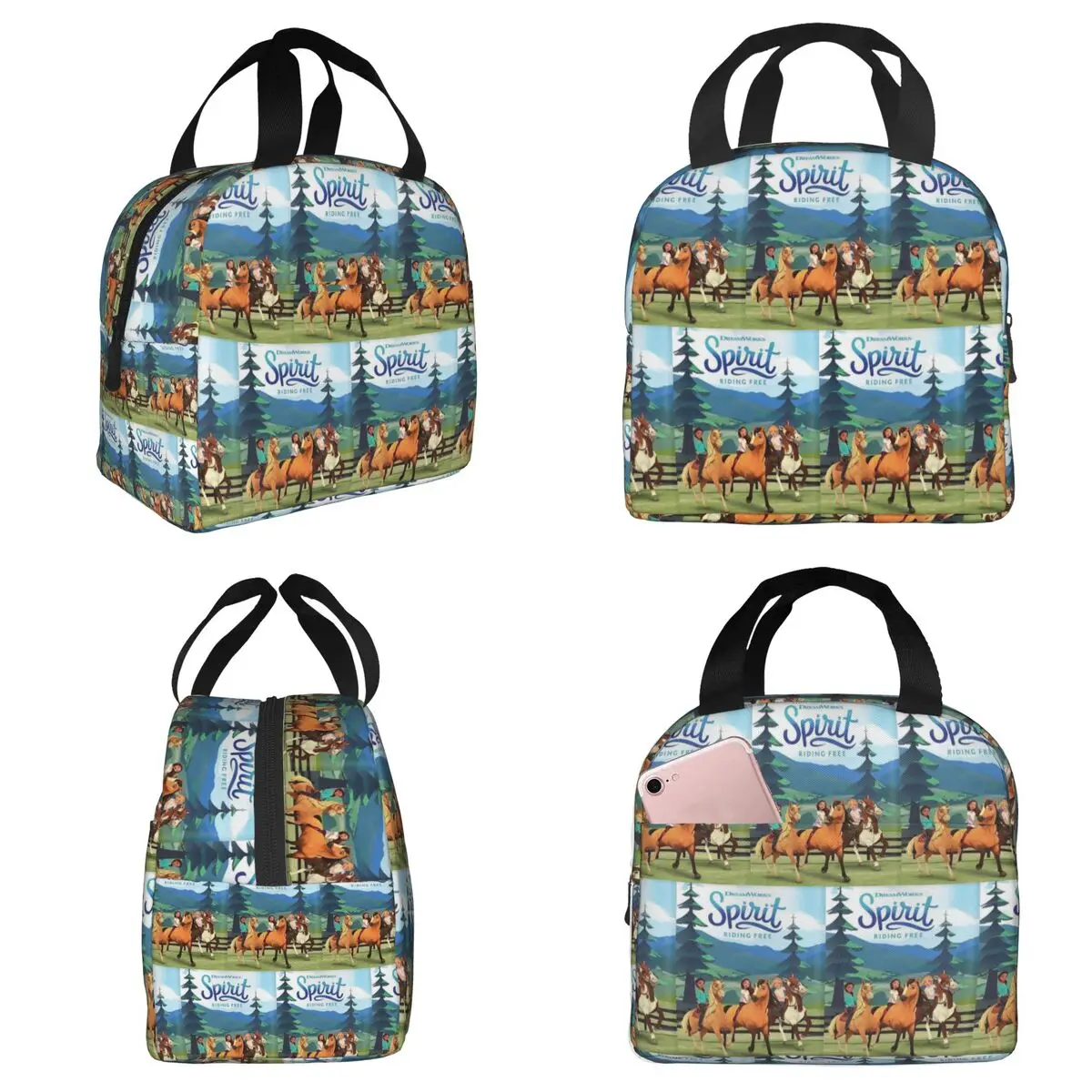 Spirit Riding Free Insulated Lunch Bag for Kids School Cooler Thermal Food Box Tote Leakproof Lunch Boxes Container
Spirit Riding Free Insulated Lunch Bag for Kids School Cooler Thermal Food Box Tote Leakproof Lunch Boxes Container
