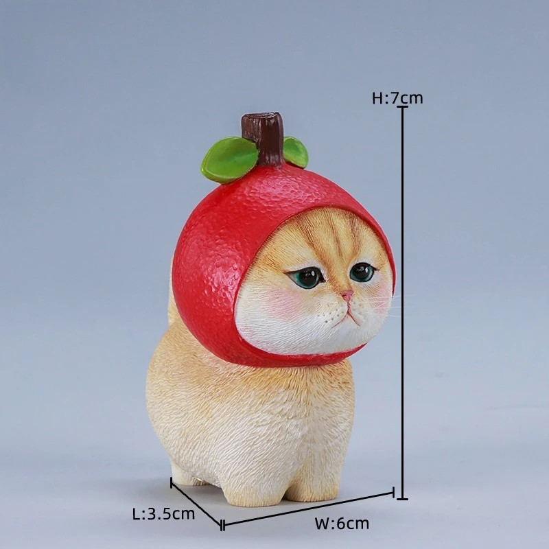 Presale 1/6 Scale Simulation Cute Pet Fruit Kitten Figurine for 12-inch Action Figures Desktop Gift Ornament DIY
Presale 1/6 Scale Simulation Cute Pet Fruit Kitten Figurine for 12-inch Action Figures Desktop Gift Ornament DIY