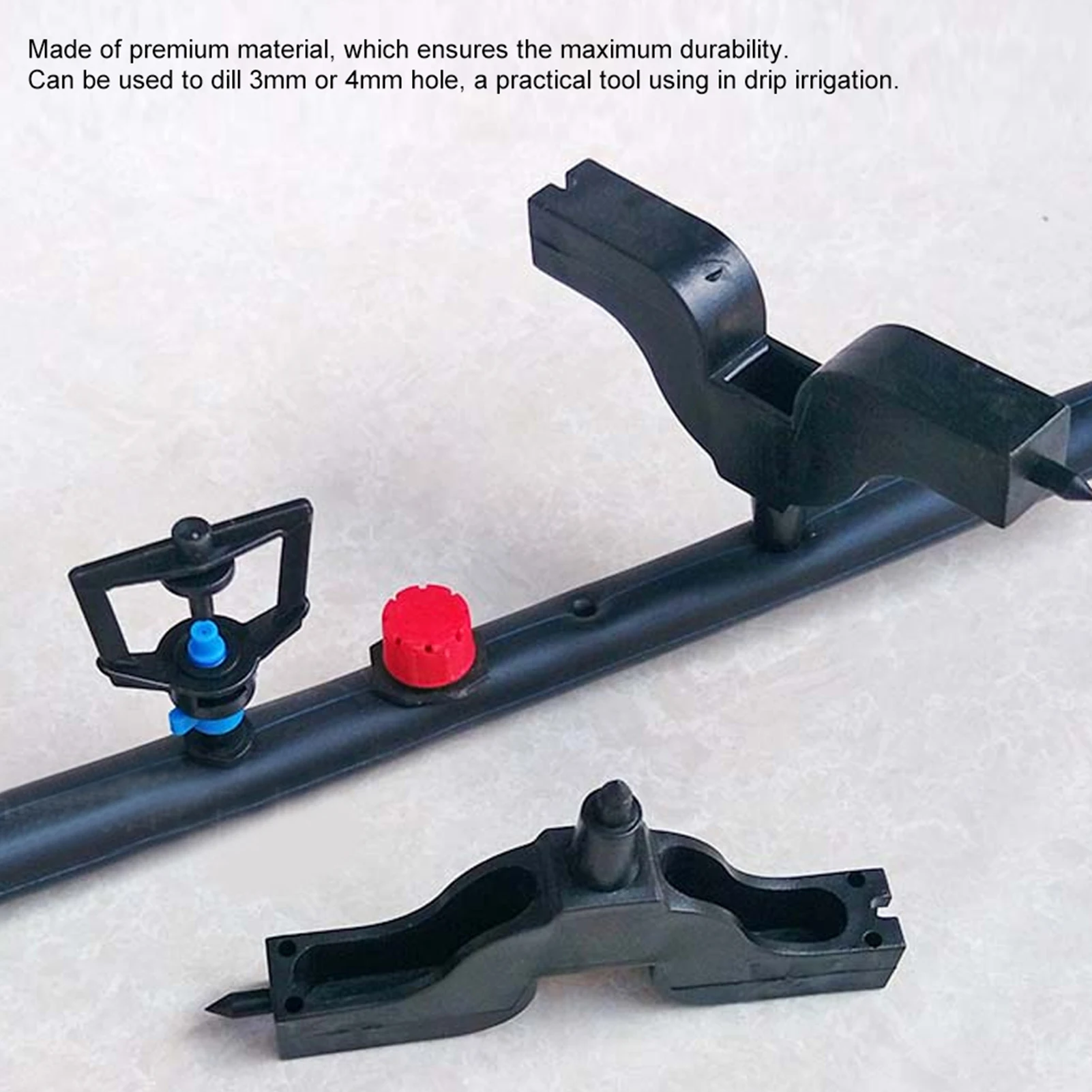 High Quality Black Garden Drip Irrigation Tool Drill Hose Hole Punching Drilling Tool
High Quality Black Garden Drip Irrigation Tool Drill Hose Hole Punching Drilling Tool