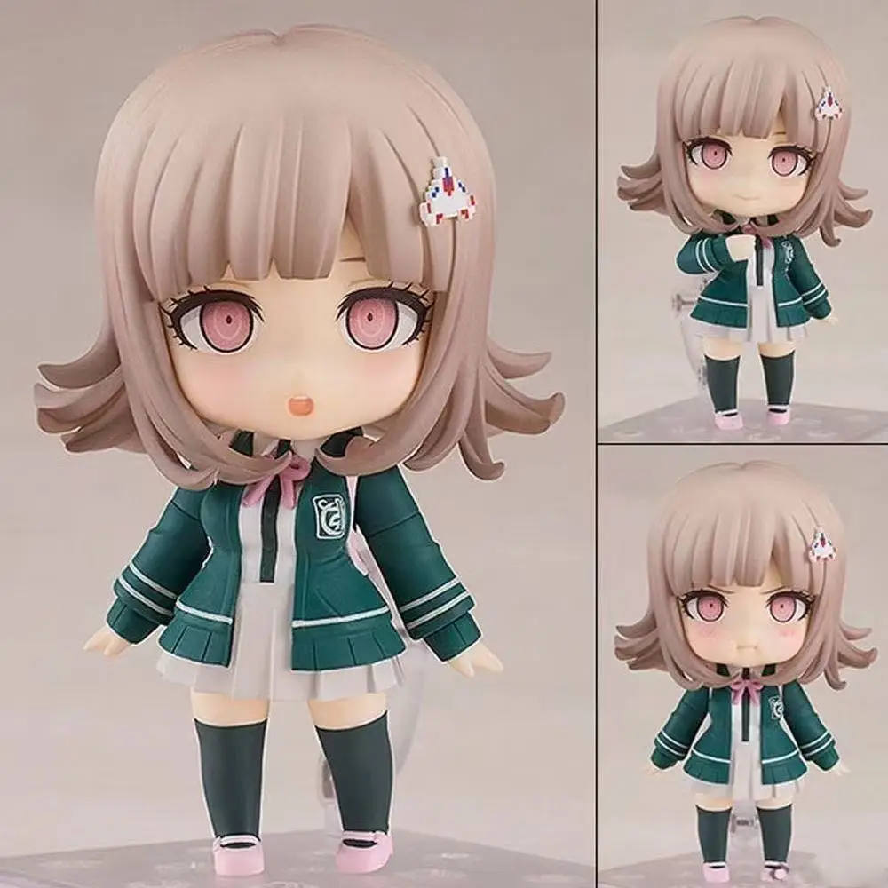 High Quality Chinese Version Nendoroid No.2227 Chiaki Nanami Danganronpa Poseable Action Figure Face Swap Anime Girl Collectible
High Quality Chinese Version Nendoroid No.2227 Chiaki Nanami Danganronpa Poseable Action Figure Face Swap Anime Girl Collectible