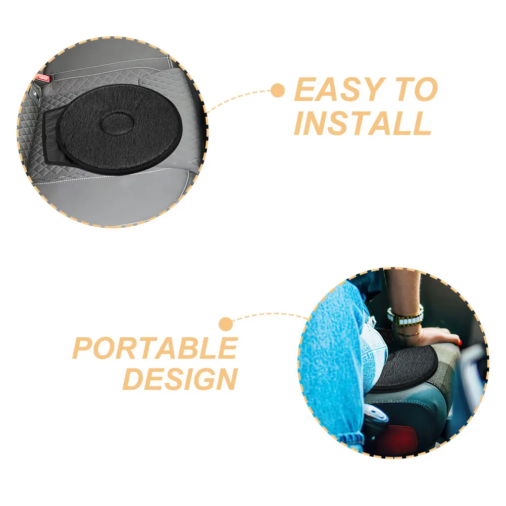 2PCS Rotating Car Seat Cushion Black 360 Swivel Pad Lightweight Portable Vehicle Seats Easy Clean Store Car Interior
2PCS Rotating Car Seat Cushion Black 360 Swivel Pad Lightweight Portable Vehicle Seats Easy Clean Store Car Interior