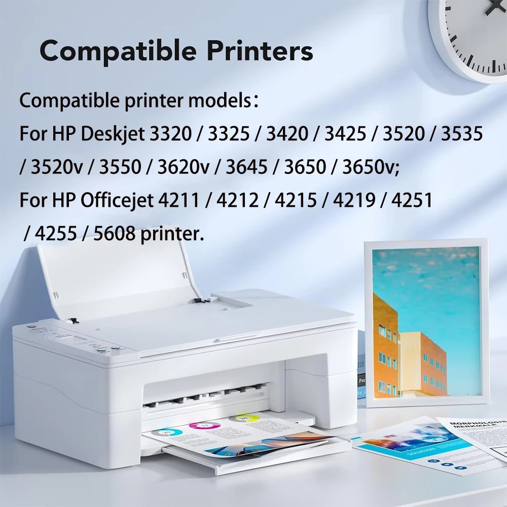 Сменные картриджи с чернилами 27XL 28XL для HP 27 28 XL, для HP Deskjet 450 450CI 5550 3420 3520 3550 3650 3740 3845
Сменные картриджи с чернилами 27XL 28XL для HP 27 28 XL, для HP Deskjet 450 450CI 5550 3420 3520 3550 3650 3740 3845
