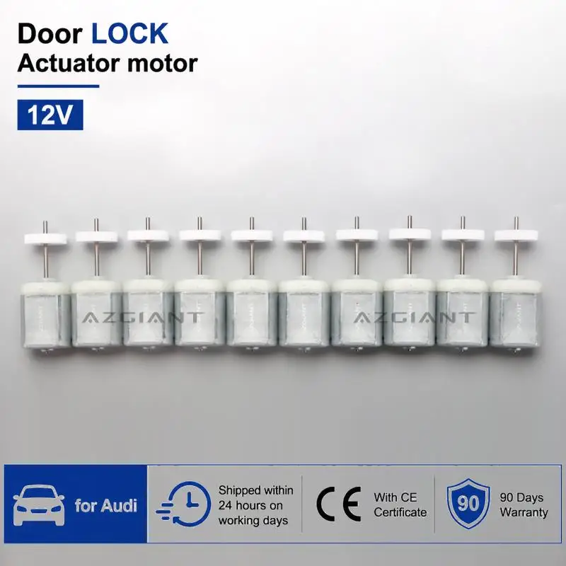 DC Motor 12V for 1997-2006 Audi A6 4B TT 8N MK1 Door Lock Actuator Drive Passenger Side Brand New 10000-2000 RMP
DC Motor 12V for 1997-2006 Audi A6 4B TT 8N MK1 Door Lock Actuator Drive Passenger Side Brand New 10000-2000 RMP