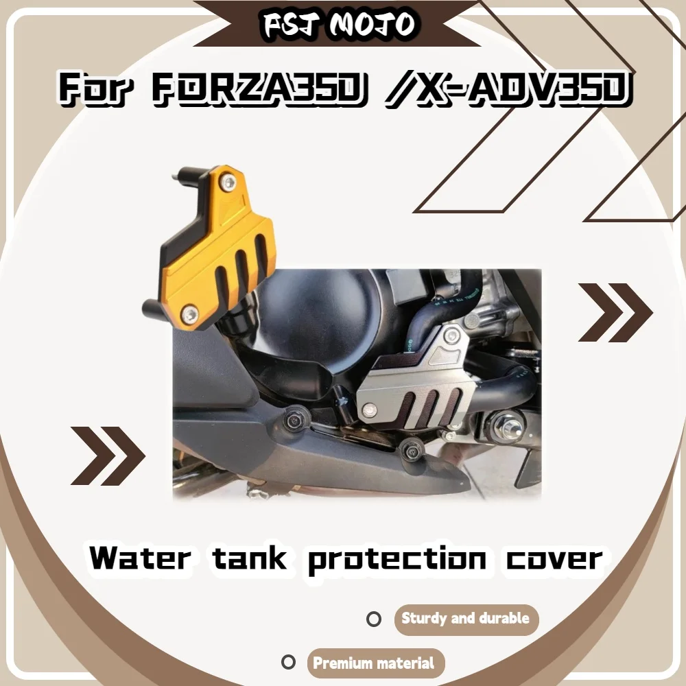 For FORZA350 X-ADV350 CNC Water Pump Cover, Aluminum Radiator Protector Anti-scratch Scooter Upgrade Parts
For FORZA350 X-ADV350 CNC Water Pump Cover, Aluminum Radiator Protector Anti-scratch Scooter Upgrade Parts