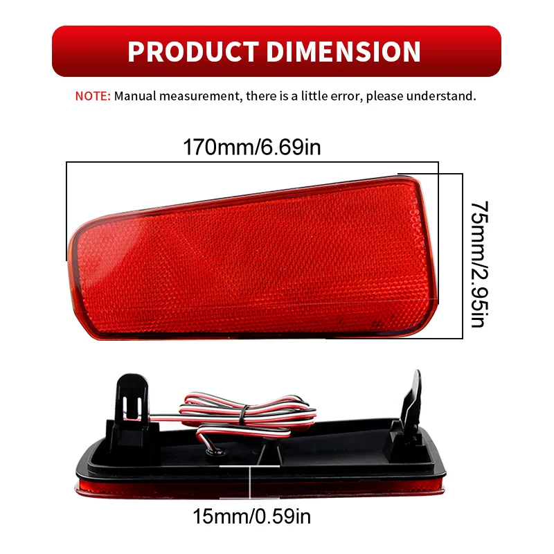 Для Toyota Alphard Vellfire 30 Series 2015-2018 светодиодный отражатель заднего бампера задний стоп-сигнал противотуманные фары красные дымчатые линзы Canbus
Для Toyota Alphard Vellfire 30 Series 2015-2018 светодиодный отражатель заднего бампера задний стоп-сигнал противотуманные фары красные дымчатые линзы Canbus