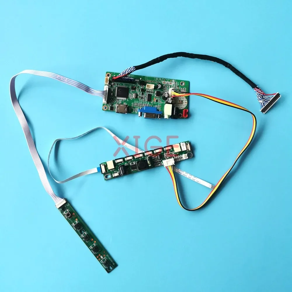 For LP154WX7 B154EW09 LCD Monitor Driver Controller Board Kit DIY Matrix HDMI-Compatible Speaker 1280*800 30-Pin LVDS 15.4" VGA
For LP154WX7 B154EW09 LCD Monitor Driver Controller Board Kit DIY Matrix HDMI-Compatible Speaker 1280*800 30-Pin LVDS 15.4" VGA