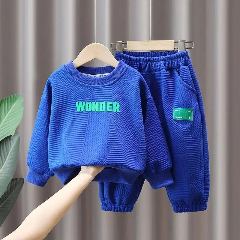 2024 Baby Clothes For Boys Alphabet Long Sleeve Top Pants 2-Piece Set Autumn Sweater Suit Children's Clothing Apparel Outfit
2024 Baby Clothes For Boys Alphabet Long Sleeve Top Pants 2-Piece Set Autumn Sweater Suit Children's Clothing Apparel Outfit