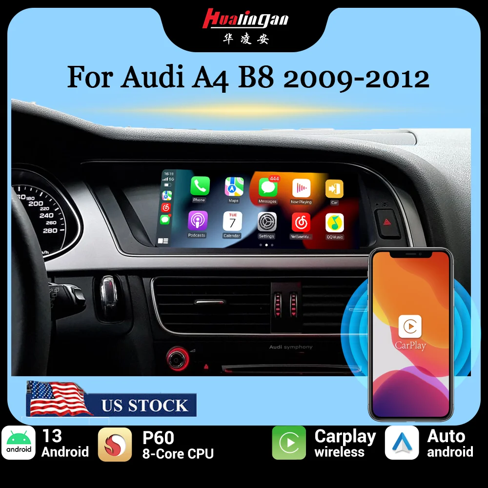 8.8 ”Android sreen upgrade for Audi A4 S4 RS4 (LHD) 8K B8 multimedia MMI 3G 2009-2012 GPS navi WiFi CarPlay Android Fullscreen
8.8 ”Android sreen upgrade for Audi A4 S4 RS4 (LHD) 8K B8 multimedia MMI 3G 2009-2012 GPS navi WiFi CarPlay Android Fullscreen