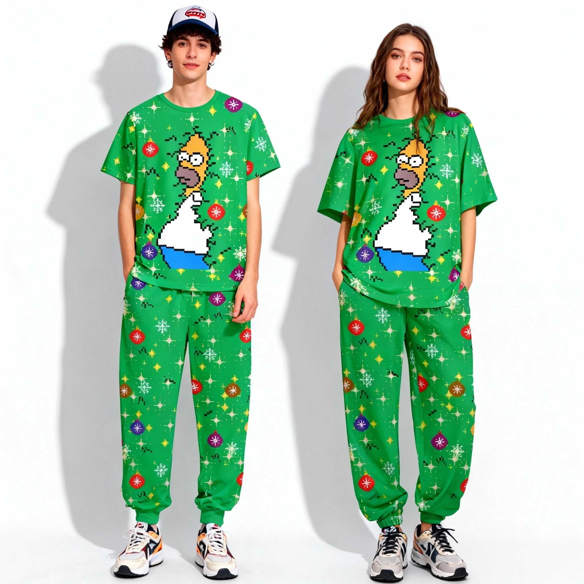 Лидер продаж, леггинсы с короткими рукавами серии Disney The Simpsons Sweet Cool, комплект для взрослых, семейный весенне-осенний комплект, новый стиль
Лидер продаж, леггинсы с короткими рукавами серии Disney The Simpsons Sweet Cool, комплект для взрослых, семейный весенне-осенний комплект, новый стиль