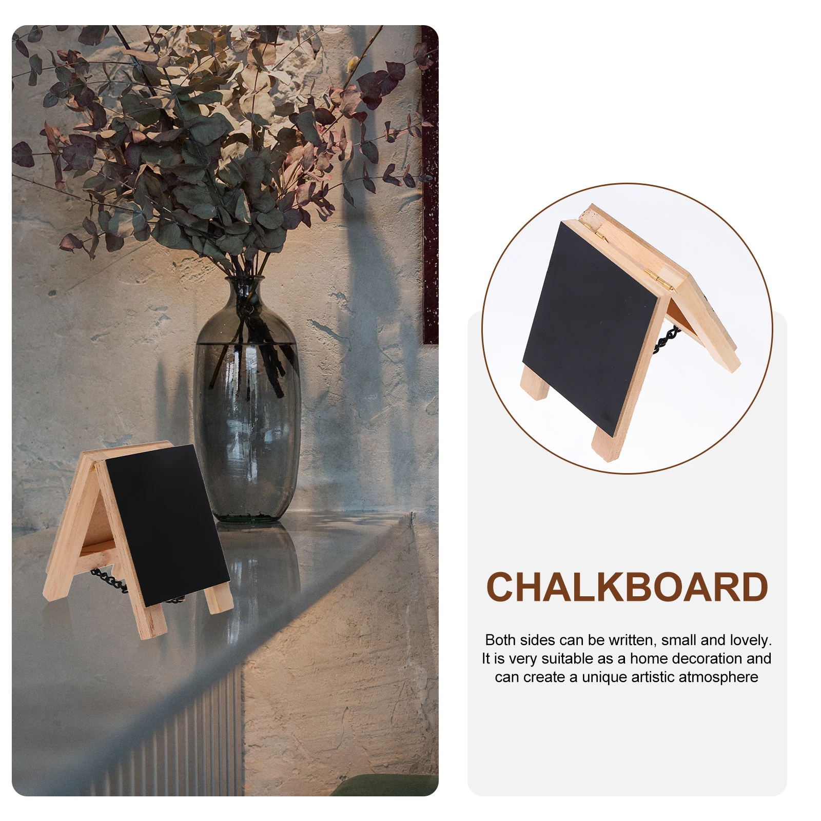 Vertical Graffiti Blackboard Mini Wood Chalkboard Double Sides Tabletop With Base Party Wedding Decor Reusable
Vertical Graffiti Blackboard Mini Wood Chalkboard Double Sides Tabletop With Base Party Wedding Decor Reusable