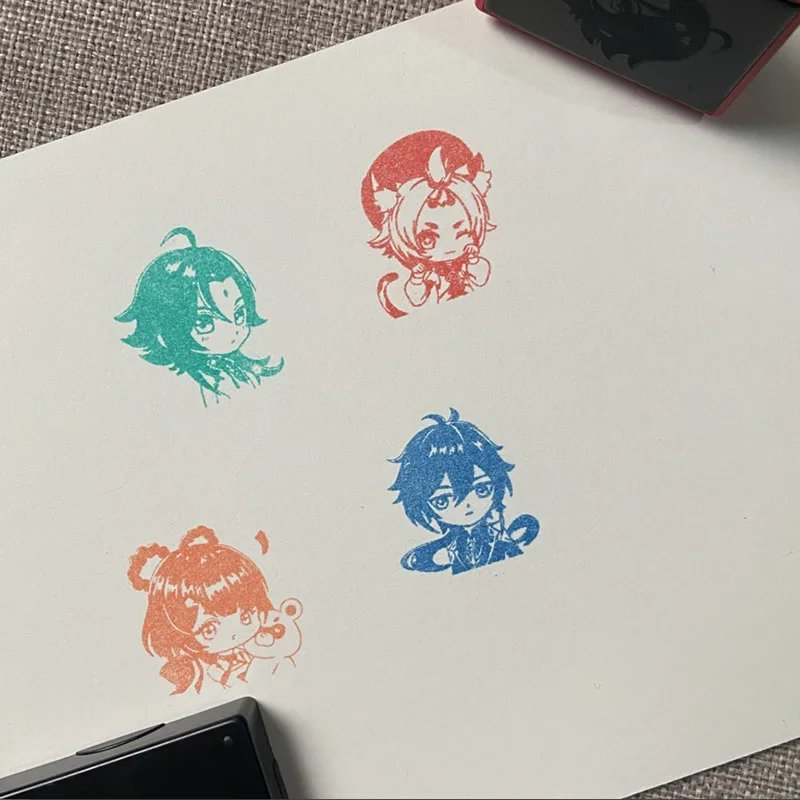 Game Impact Kamisato Ayaka/Ayato Kazuha Decor Stamp Set DIY Plastic Rubber 6 Colors Stamps for Scrapbooking Standard Stamps
Game Impact Kamisato Ayaka/Ayato Kazuha Decor Stamp Set DIY Plastic Rubber 6 Colors Stamps for Scrapbooking Standard Stamps