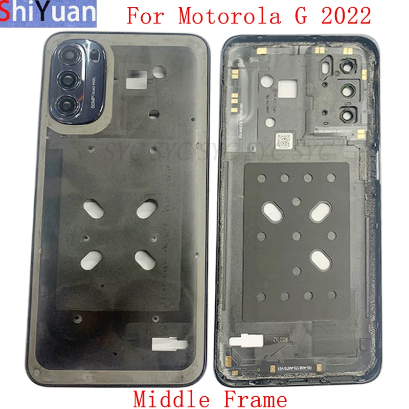 Housing Middle Frame Center Chassis Cover For Motorola Moto G 2022 Phone Middle Frame Replacement Repair Parts
Housing Middle Frame Center Chassis Cover For Motorola Moto G 2022 Phone Middle Frame Replacement Repair Parts