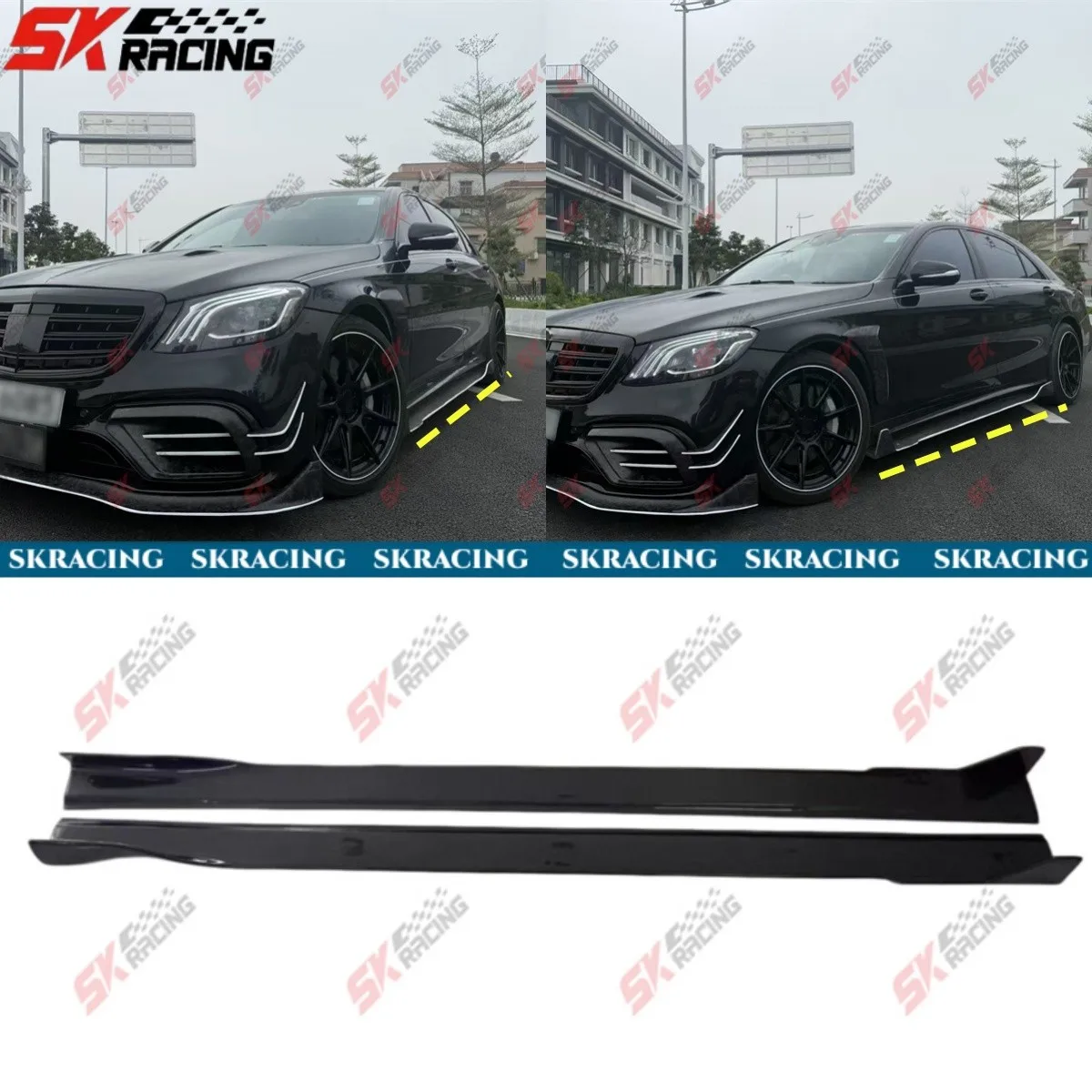 Side Skirts For Benz S63 S65 AMG W222 4-Door Sedan 14-20 Forged/Carbon Fiber/FRP
Side Skirts For Benz S63 S65 AMG W222 4-Door Sedan 14-20 Forged/Carbon Fiber/FRP