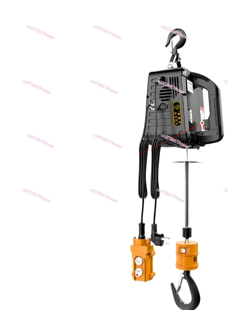 Miniature electric hoist 220v portable crane household small hoist building remote control
Miniature electric hoist 220v portable crane household small hoist building remote control