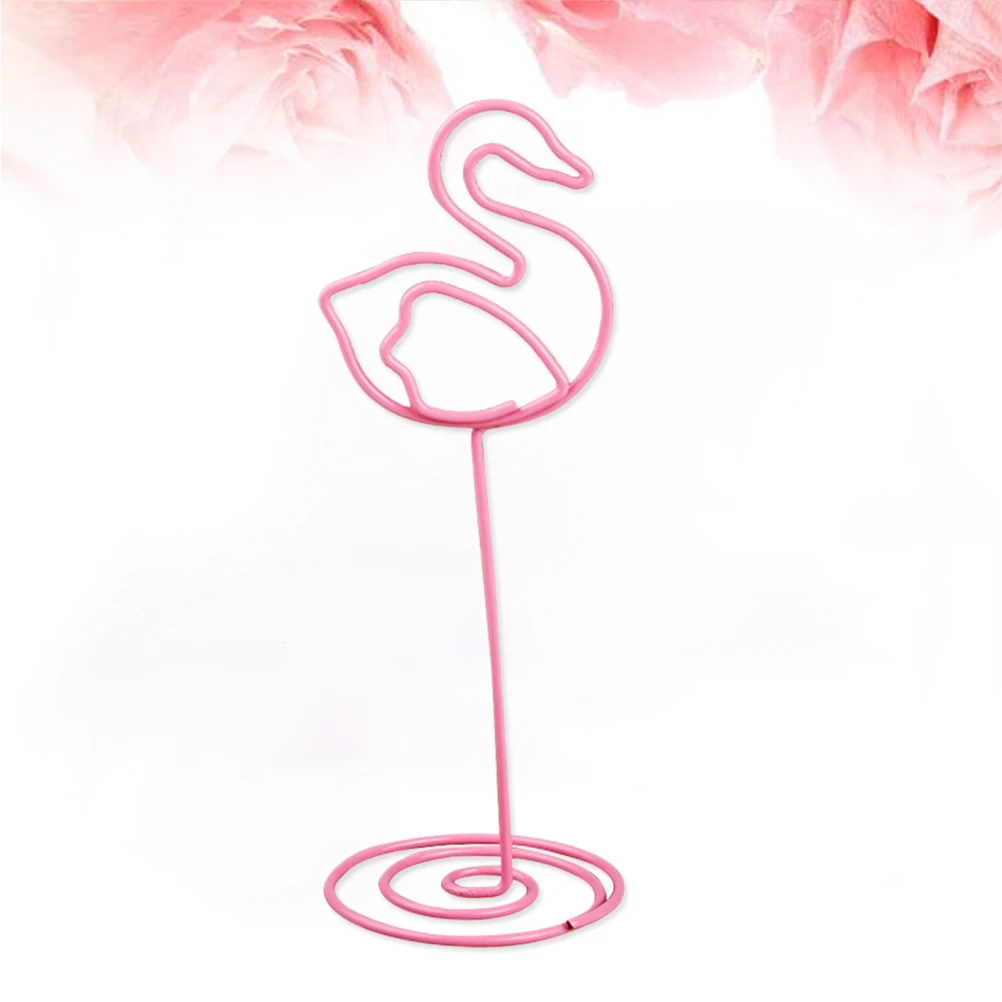12pcs Flamingo Photo Clip Heart Shaped Table Holder Pink Spiral Base 3 5cm 10 5cm Desk Decor Wedding Office Supplies
12pcs Flamingo Photo Clip Heart Shaped Table Holder Pink Spiral Base 3 5cm 10 5cm Desk Decor Wedding Office Supplies
