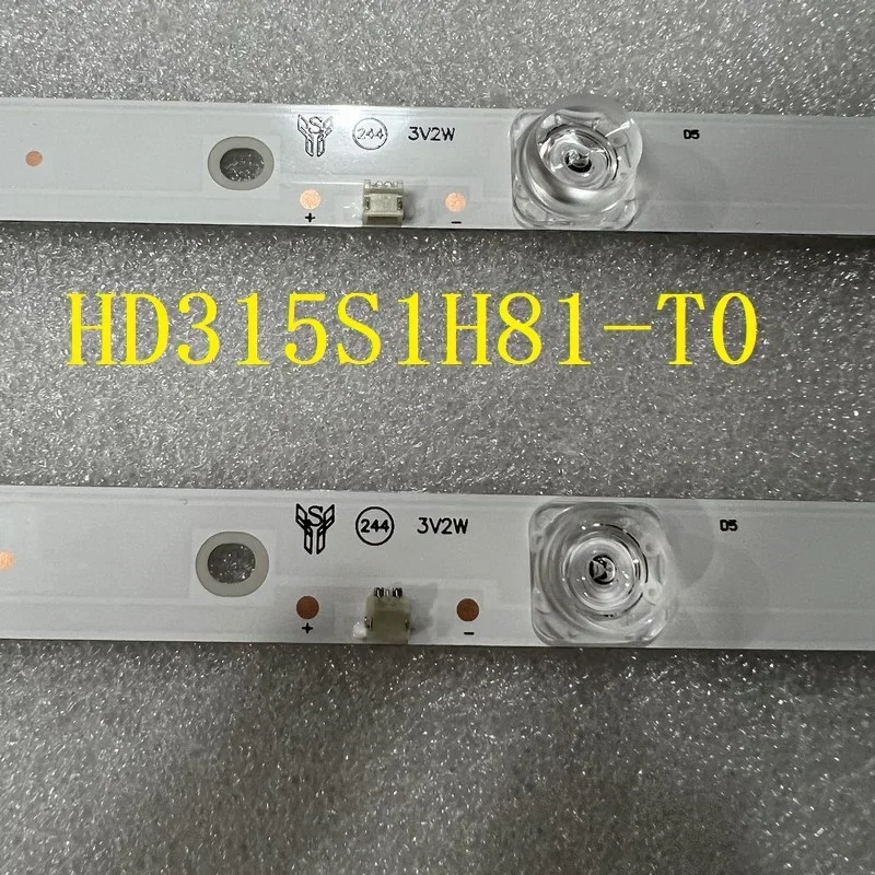2pcs/set LED Backlight Strip For 32EHS67 TV 32L5069 JHD315V1H-LB81 HD315S1H81-T0 2X5-15 APT-32LB02 APT-HXLLB19062
2pcs/set LED Backlight Strip For 32EHS67 TV 32L5069 JHD315V1H-LB81 HD315S1H81-T0 2X5-15 APT-32LB02 APT-HXLLB19062